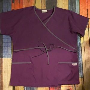 Ladies scrubs.